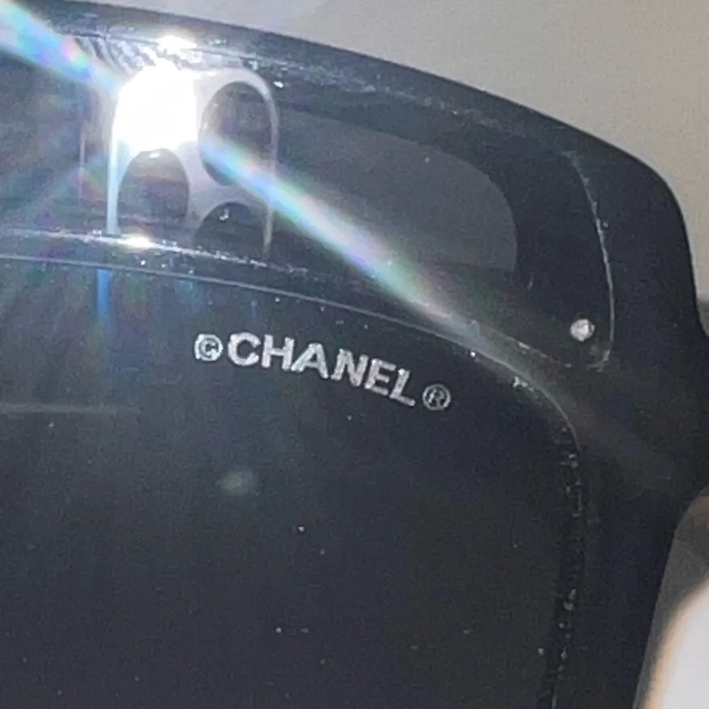 CHANEL 5378 NWOT Square Sunglasses with Grey/Blue Mirror lenses.